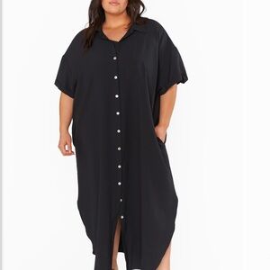 Show Me Your MuMu Black Swim Coverup